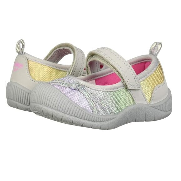 OshKosh B'Gosh Toddler Girls Blyss Velcro Strap Rainbow Mary Jane Sport Sneakers - Picture 1 of 5